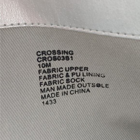 Steve Madden Crossing Silver Rhinestone Ankle Boots 10M Sparkle Stiletto Heels - Picture 10 of 12